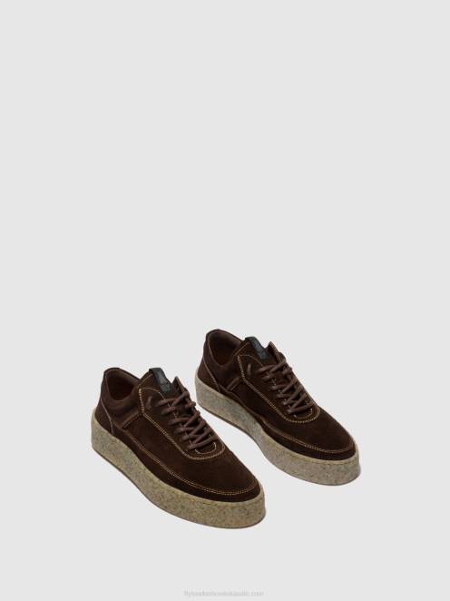hr Fly London muškarci cipele na vezanje ruko589 mocca LL8B819