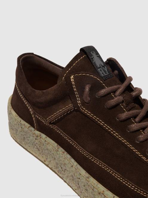 hr Fly London muškarci cipele na vezanje ruko589 mocca LL8B819