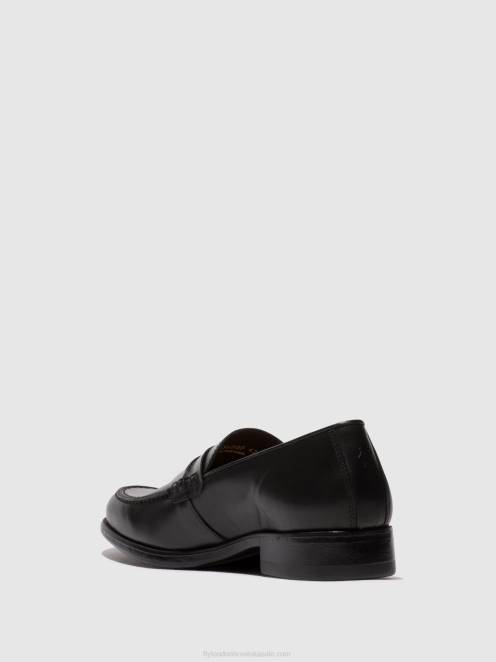 hr Fly London muškarci natikače cipele mebo956 crno LL8B816
