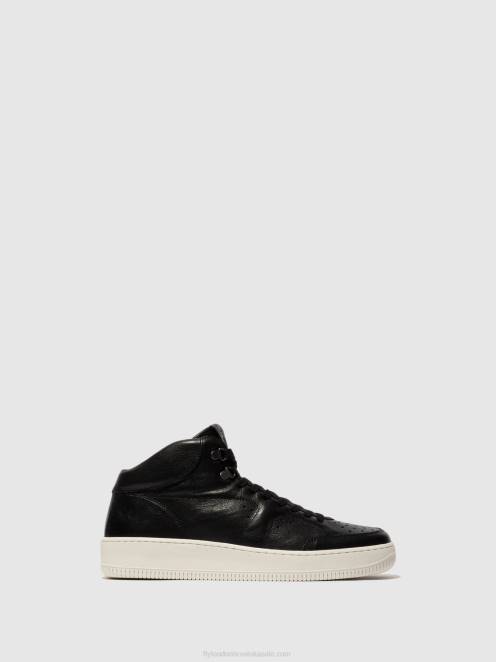 hr Fly London muškarci hi-top tenisice beat514 crno LL8B841
