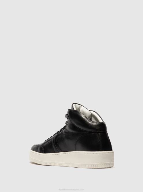 hr Fly London muškarci hi-top tenisice beat514 crno LL8B841