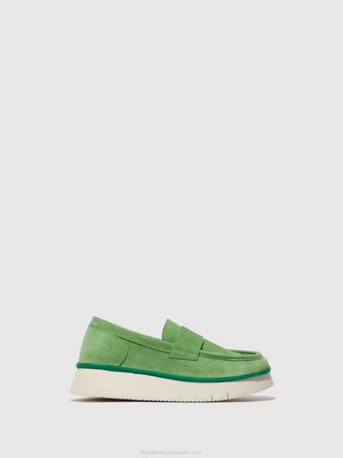 hr Fly London žene natikače coaf418 limeta zelena LL8B639