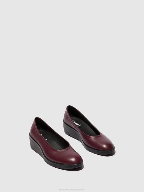 hr Fly London žene natikače numa570 bordo LL8B670