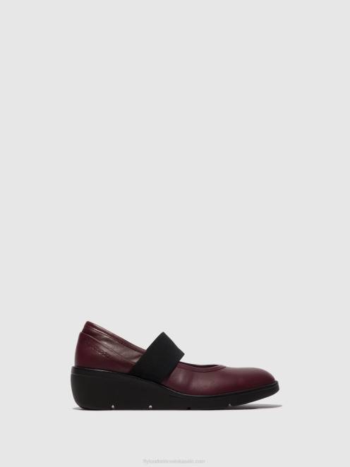 hr Fly London žene elastične cipele nara547 bordo LL8B686