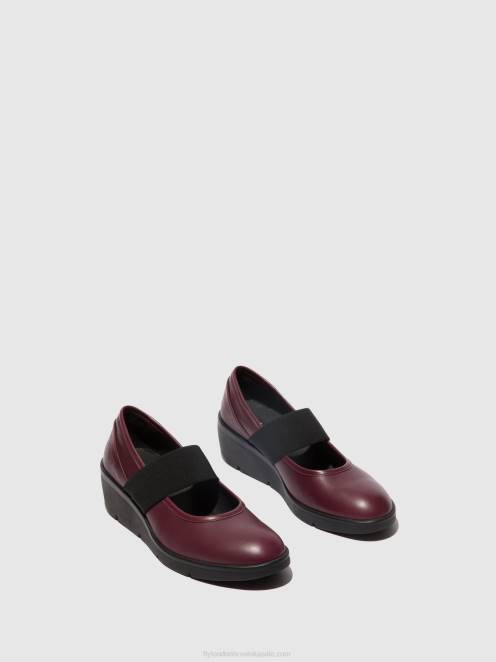 hr Fly London žene elastične cipele nara547 bordo LL8B686
