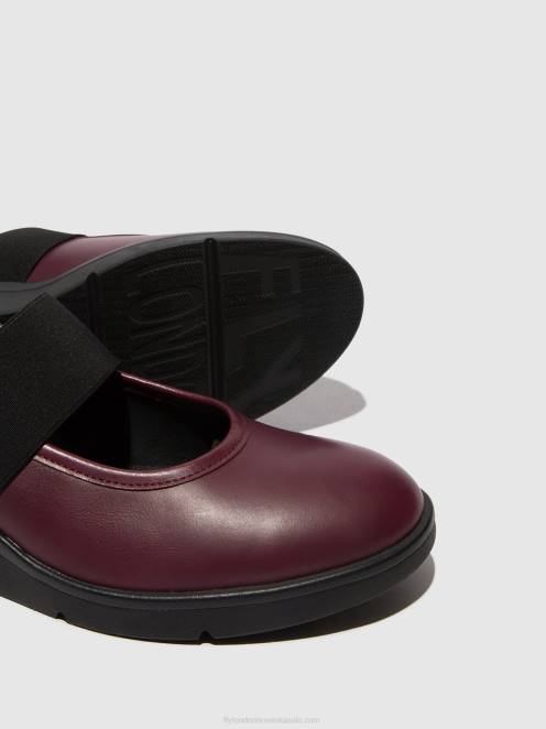 hr Fly London žene elastične cipele nara547 bordo LL8B686
