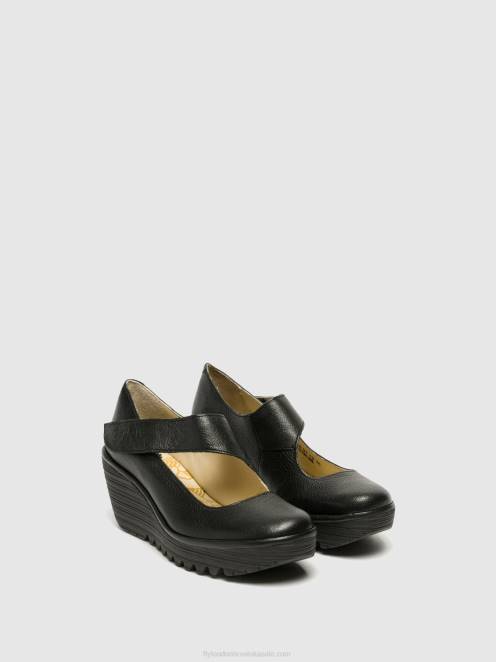 hr Fly London žene cipele mary jane yasi682 mousse crna LL8B696