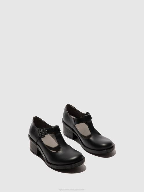 hr Fly London žene mary jane cipele cady180 crno LL8B622