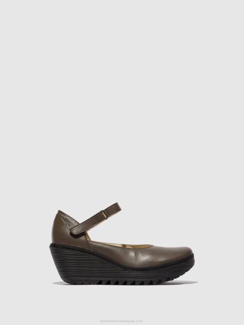 hr Fly London žene mary jane cipele yawo345 dk. tupe LL8B668