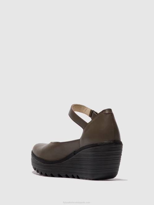 hr Fly London žene mary jane cipele yawo345 dk. tupe LL8B668