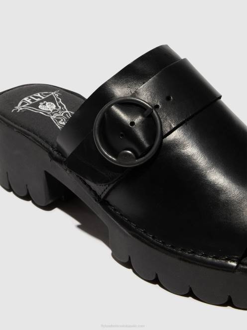 hr Fly London žene kopča mule eple519 crno LL8B370