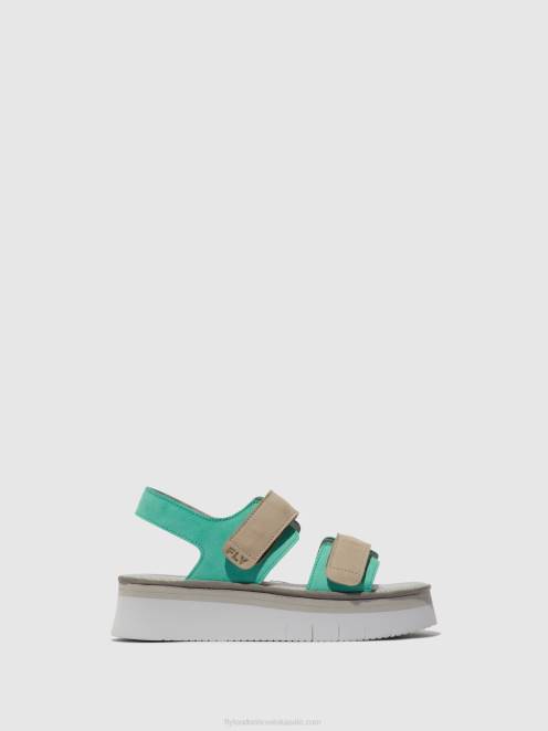 hr Fly London žene sandale na remen cori377 mynt/oblak LL8B578