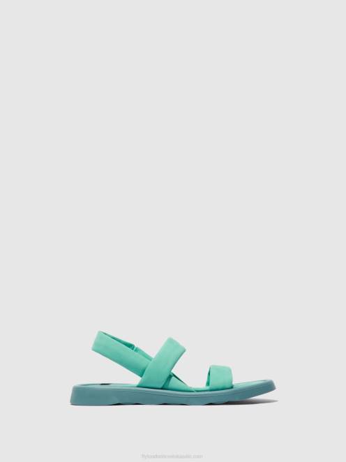 hr Fly London žene sandale na remen tera873 mint LL8B541