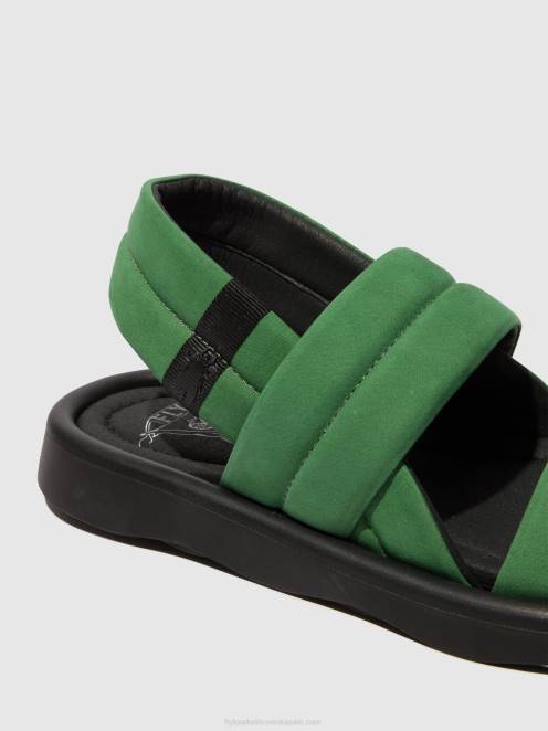 hr Fly London žene sandale na remen tofy941 limeta zelena LL8B449