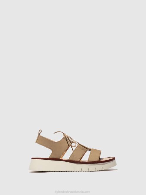 hr Fly London žene sandale s remenčićima caio363 oblak LL8B574