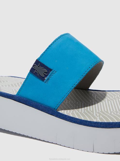 hr Fly London žene sandale s remenčićima chev316 kupido plavi LL8B599