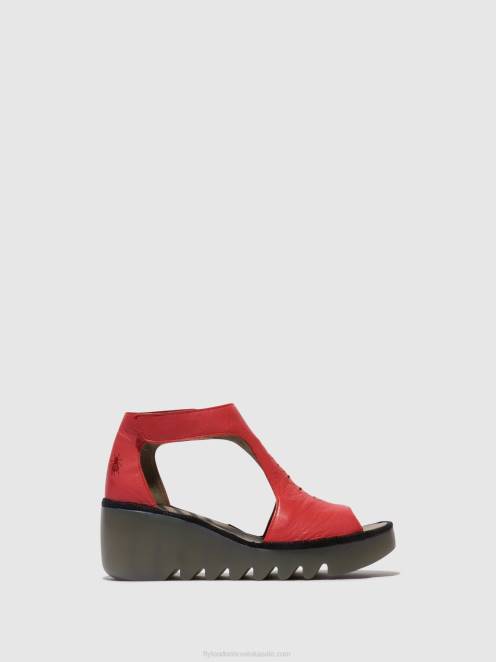 hr Fly London žene sandale s t-remenom bezo306 kupina LL8B419