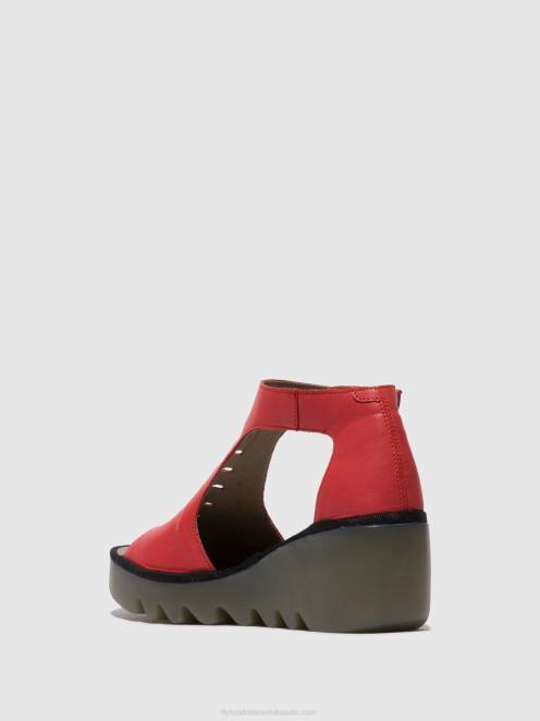 hr Fly London žene sandale s t-remenom bezo306 kupina LL8B419