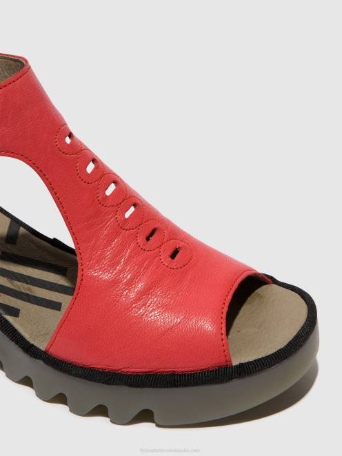 hr Fly London žene sandale s t-remenom bezo306 kupina LL8B419