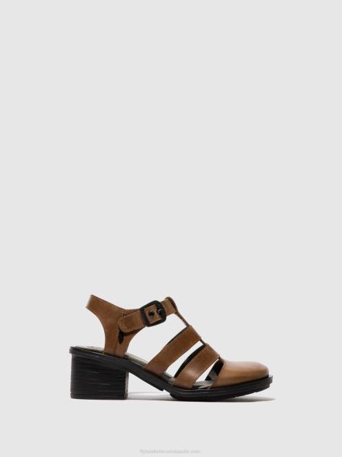 hr Fly London žene sandale s t-remenom cahy195 deva LL8B421