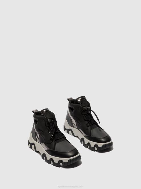 hr Fly London žene hi-top tenisice feny633 multi crna LL8B771
