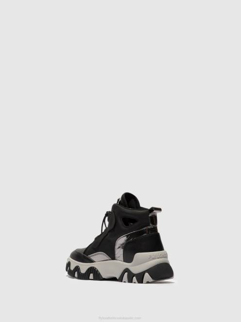 hr Fly London žene hi-top tenisice feny633 multi crna LL8B771