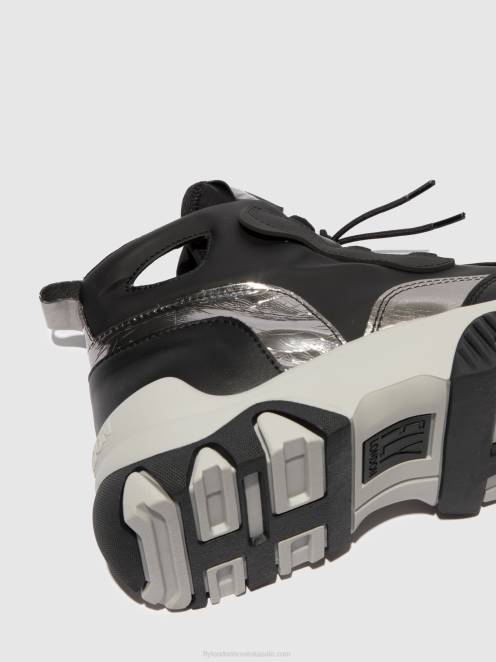 hr Fly London žene hi-top tenisice feny633 multi crna LL8B771