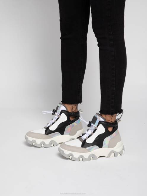 hr Fly London žene hi-top tenisice feny633 multi prljavobijela LL8B775
