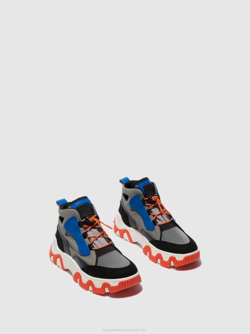 hr Fly London žene hi-top tenisice feny633 multi siva/plava/narančasta LL8B766