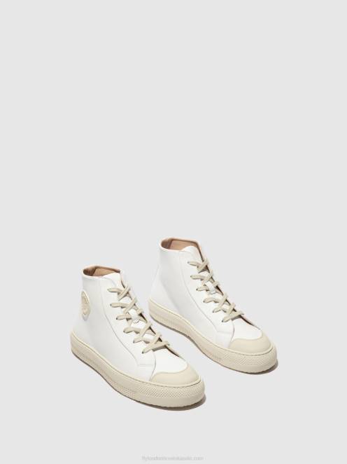 hr Fly London žene hi-top tenisice topy586 bijela LL8B729