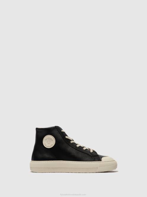hr Fly London žene hi-top tenisice topy586 crno LL8B726