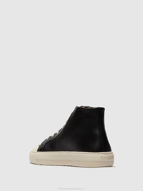 hr Fly London žene hi-top tenisice topy586 crno LL8B726