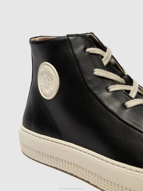hr Fly London žene hi-top tenisice topy586 crno LL8B726