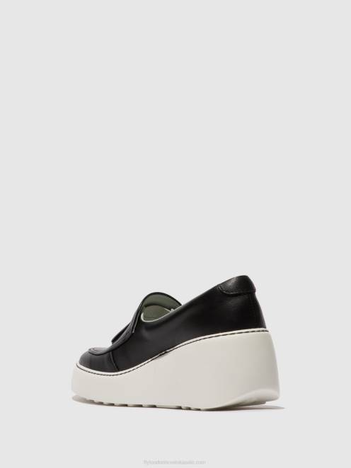 hr Fly London žene slip-on tenisice dala579 crno LL8B711