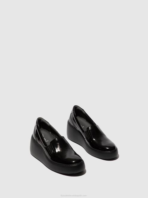 hr Fly London žene slip-on tenisice deca459 crno LL8B746