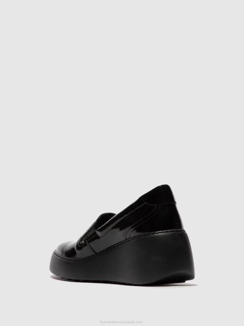 hr Fly London žene slip-on tenisice deca459 crno LL8B746