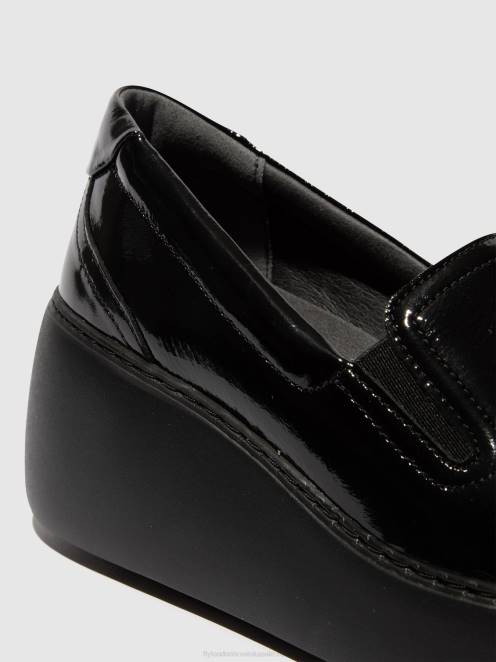 hr Fly London žene slip-on tenisice deca459 crno LL8B746