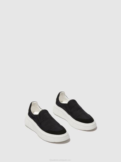 hr Fly London žene slip-on tenisice elin509 crno LL8B752