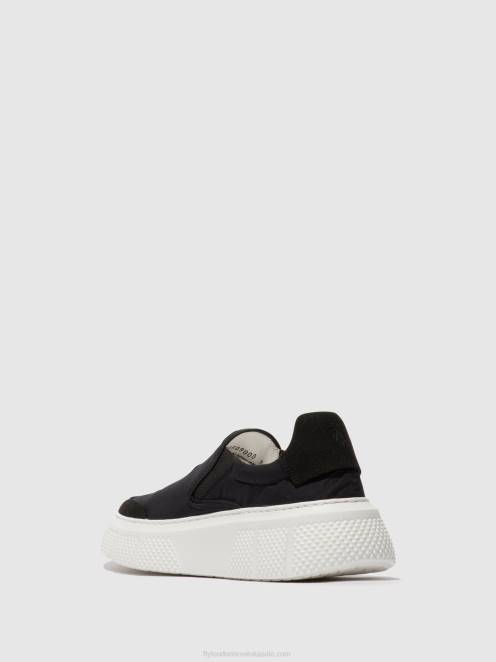 hr Fly London žene slip-on tenisice elin509 crno LL8B752