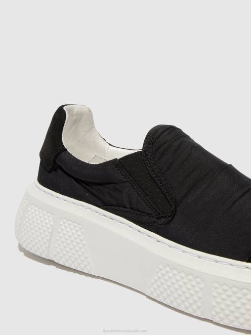 hr Fly London žene slip-on tenisice elin509 crno LL8B752