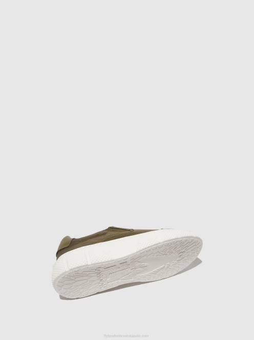 hr Fly London žene slip-on tenisice elin509 kaki LL8B753