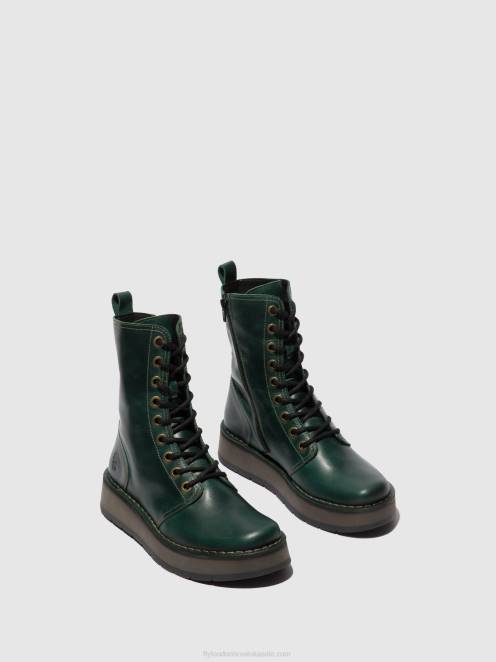 hr Fly London žene čizme na vezanje rami043 benzin LL8B290