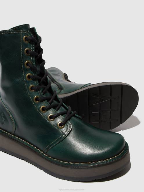 hr Fly London žene čizme na vezanje rami043 benzin LL8B290