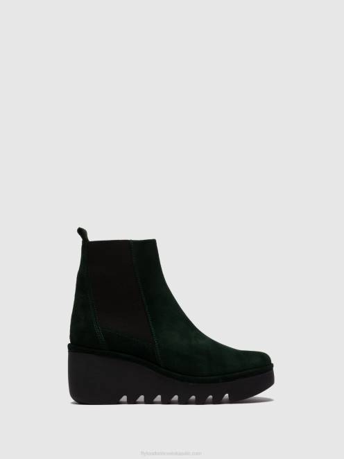 hr Fly London žene chelsea gležnjače bagu233 oilsuede zelena šuma LL8B257