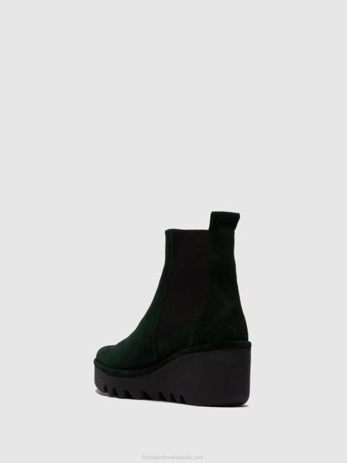 hr Fly London žene chelsea gležnjače bagu233 oilsuede zelena šuma LL8B257