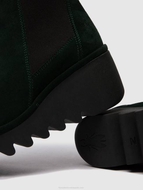 hr Fly London žene chelsea gležnjače bagu233 oilsuede zelena šuma LL8B257