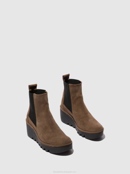 hr Fly London žene chelsea gležnjače bagu233 uljna suede taupe LL8B231