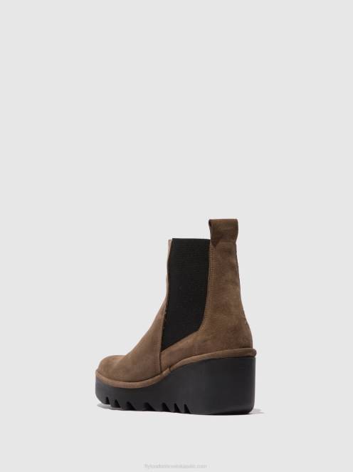 hr Fly London žene chelsea gležnjače bagu233 uljna suede taupe LL8B231