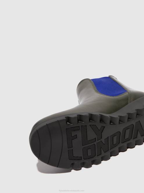 hr Fly London žene chelsea gležnjače salv diesel (plava elastika) LL8B118