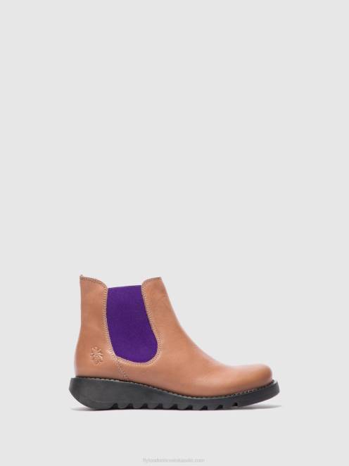 hr Fly London žene chelsea gležnjače salv rug rose (ljubičasta elastika) LL8B177